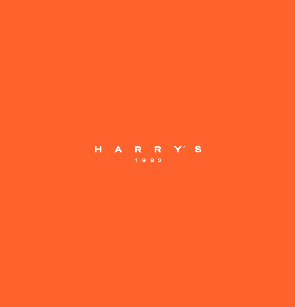 HARRY'S 1982 proceso de rebranding